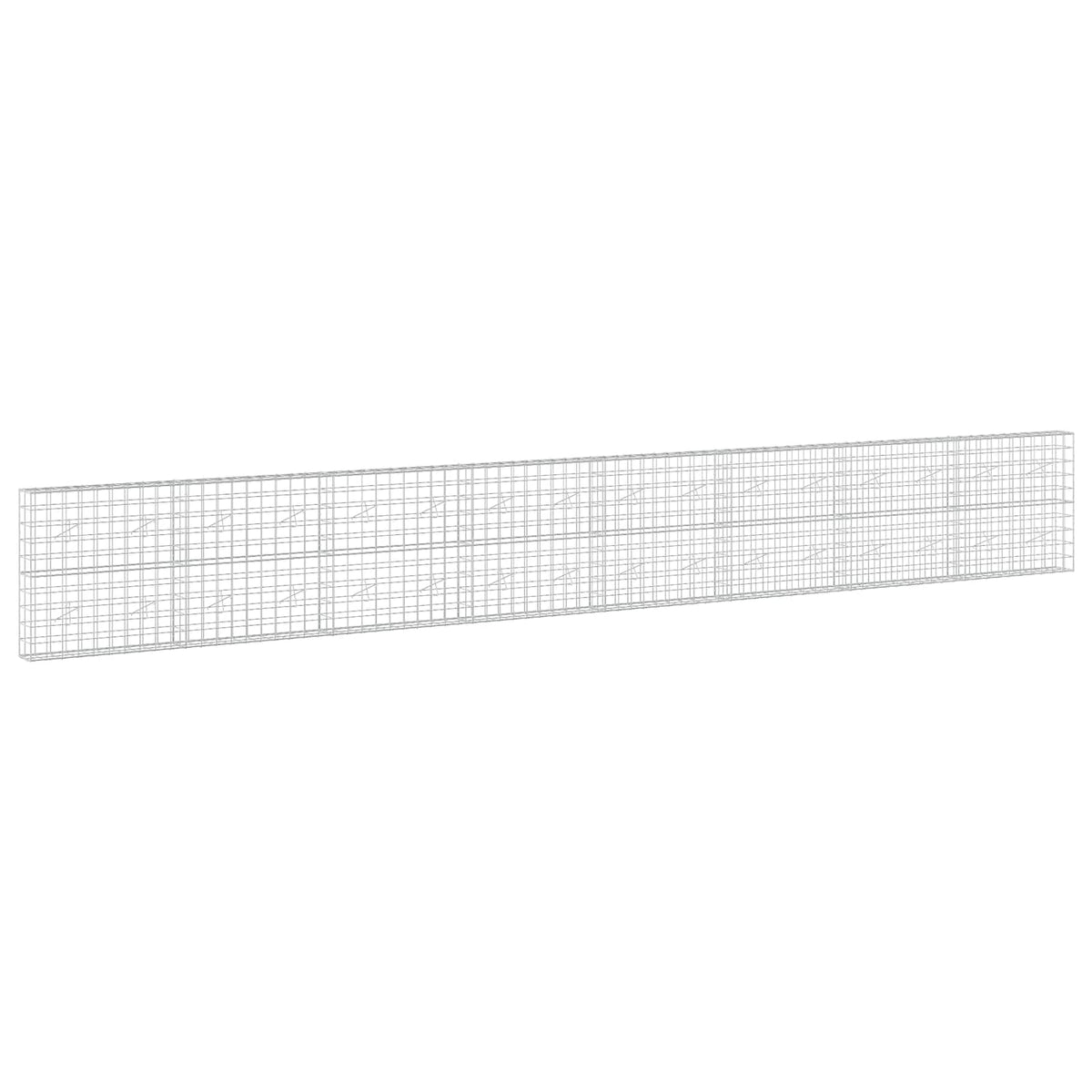 Gabionas su 5 mm viela ir 10x10 cm tinkleliu 800x20x100 cm