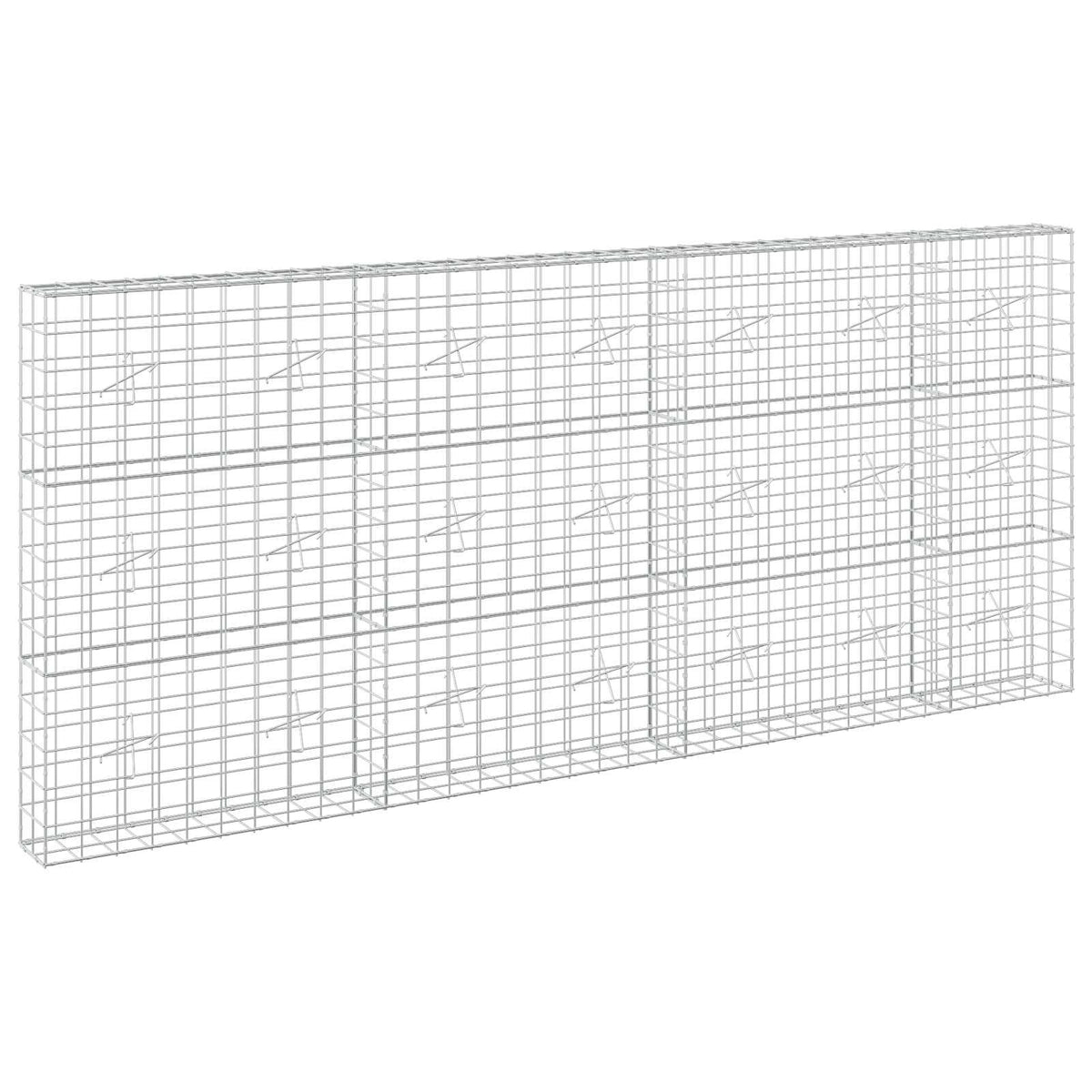 Gabionas su 5 mm viela ir 10x10 cm tinkleliu 350x20x150 cm