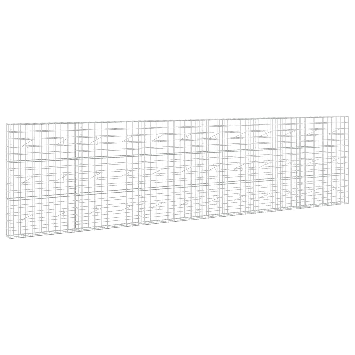 Gabionas su 5 mm viela ir 10x10 cm tinkleliu 600x20x150 cm