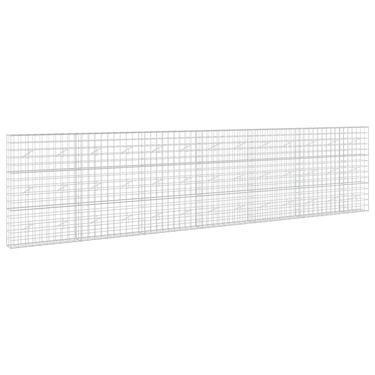 Gabionas su 5 mm viela ir 10x10 cm tinkleliu 650x20x150 cm