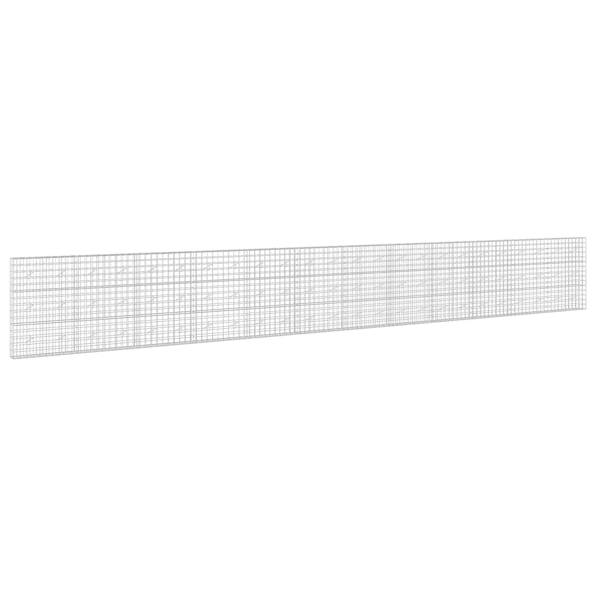 Gabionas su 5 mm viela ir 10x10 cm tinkleliu 1200x20x150 cm