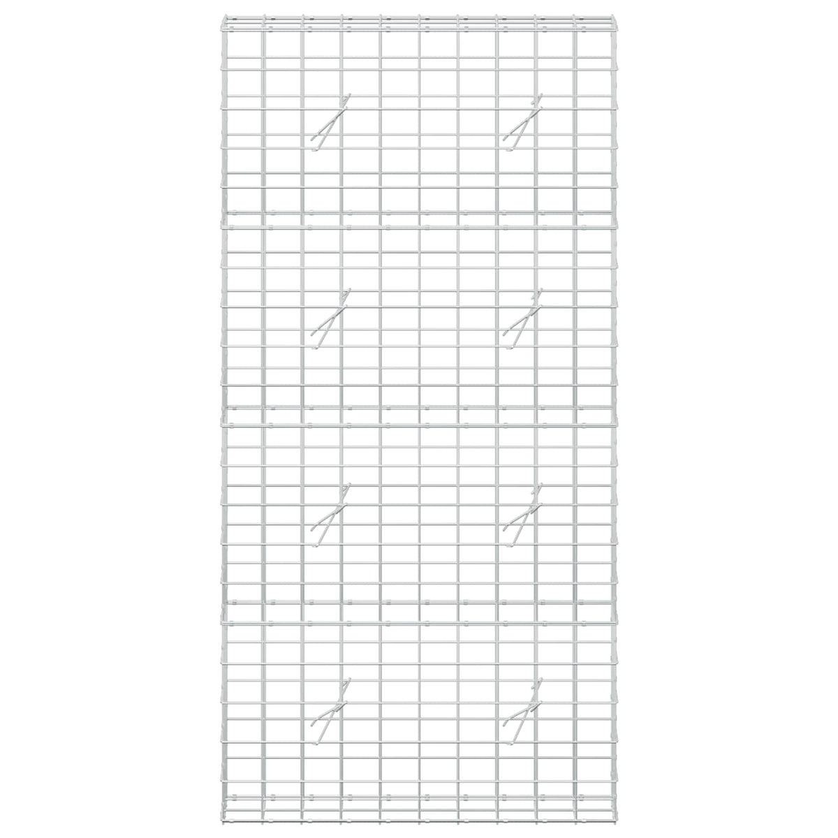 Gabionas su 5 mm viela ir 10x10 cm tinkleliu 100x20x200 cm
