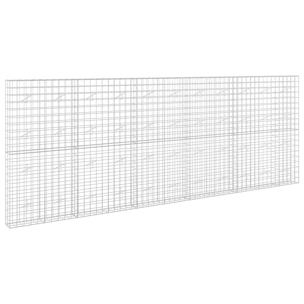 Gabionas su 5 mm viela ir 10x10 cm tinkleliu 550x20x200 cm