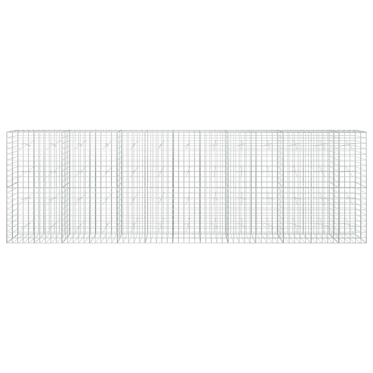 Gabionas su 5 mm viela ir 10x10 cm tinkleliu 650x20x200 cm