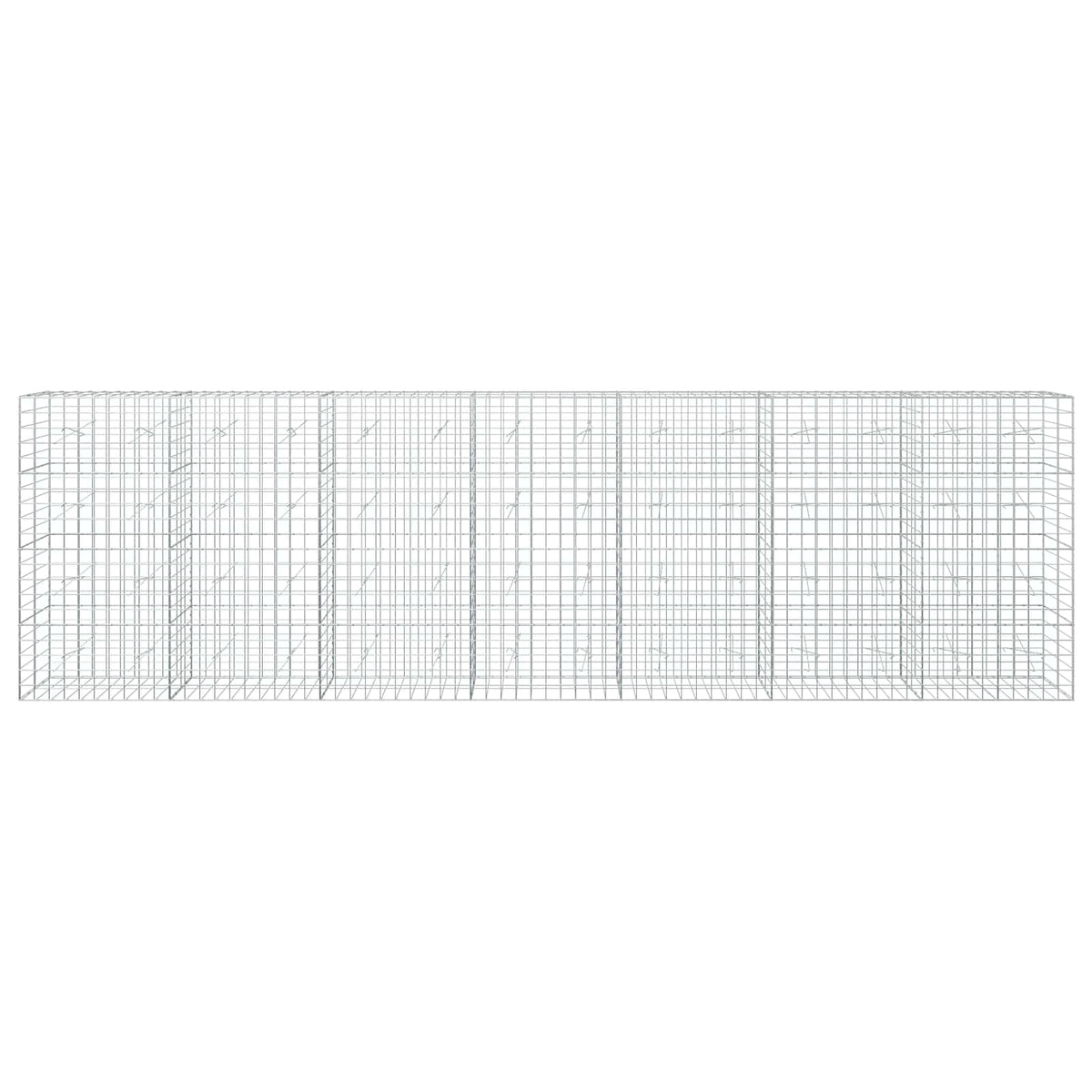 Gabionas su 5 mm viela ir 10x10 cm tinkleliu 700x20x200 cm