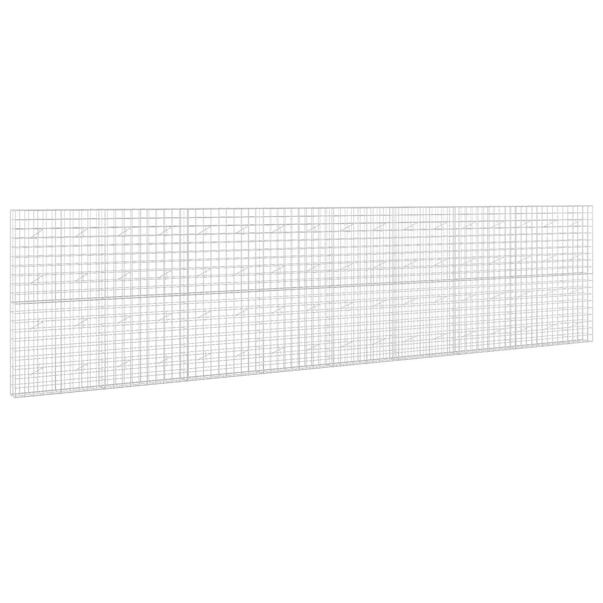 Gabionas su 5 mm viela ir 10x10 cm tinkleliu 850x20x200 cm