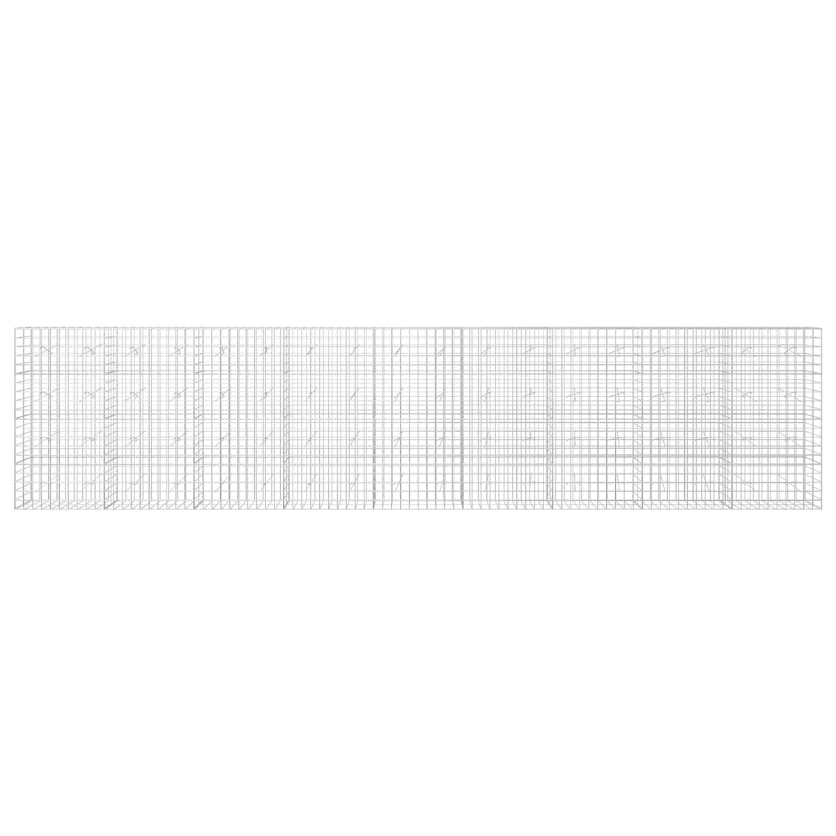 Gabionas su 5 mm viela ir 10x10 cm tinkleliu 900x20x200 cm