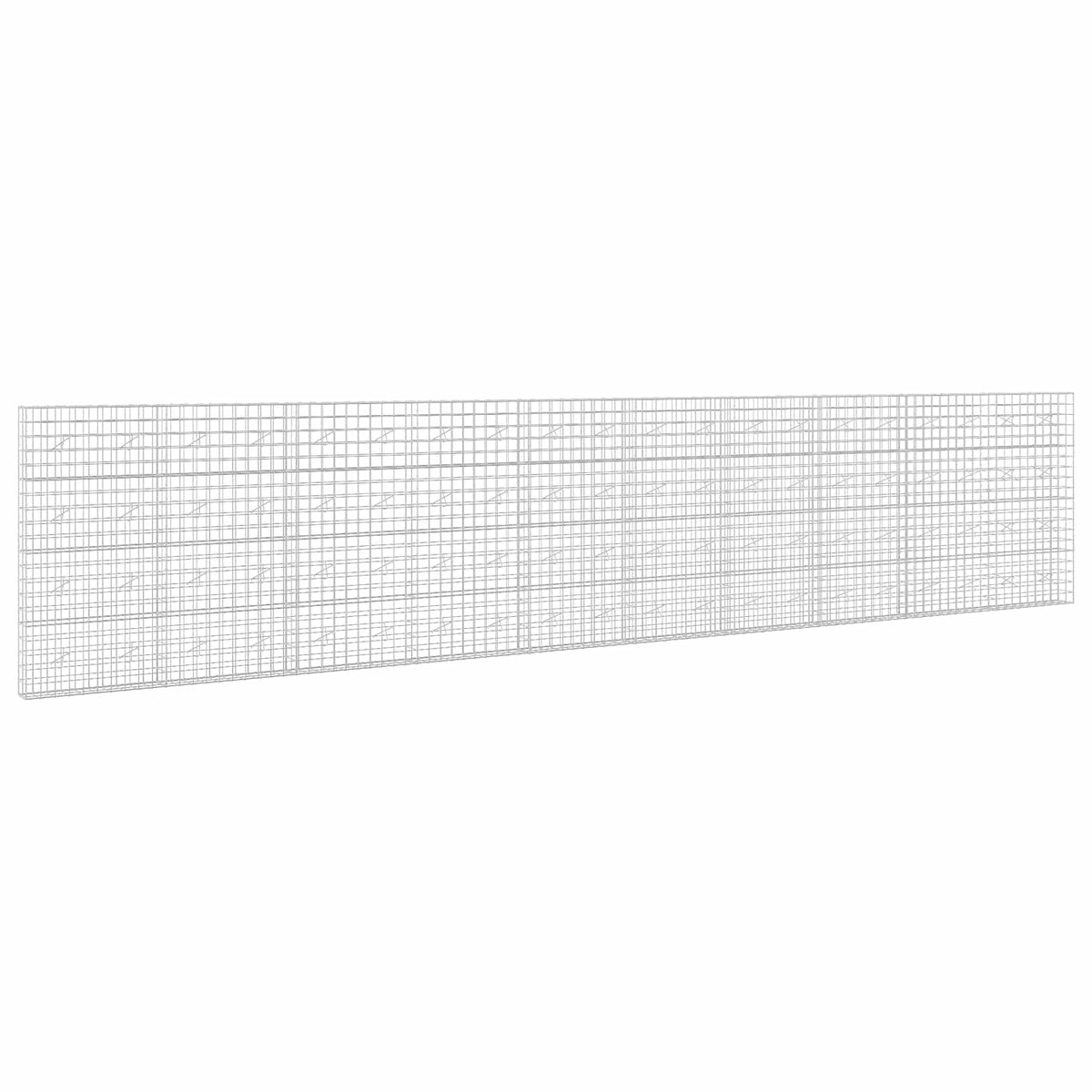 Gabionas su 5 mm viela ir 10x10 cm tinkleliu 1000x20x200 cm