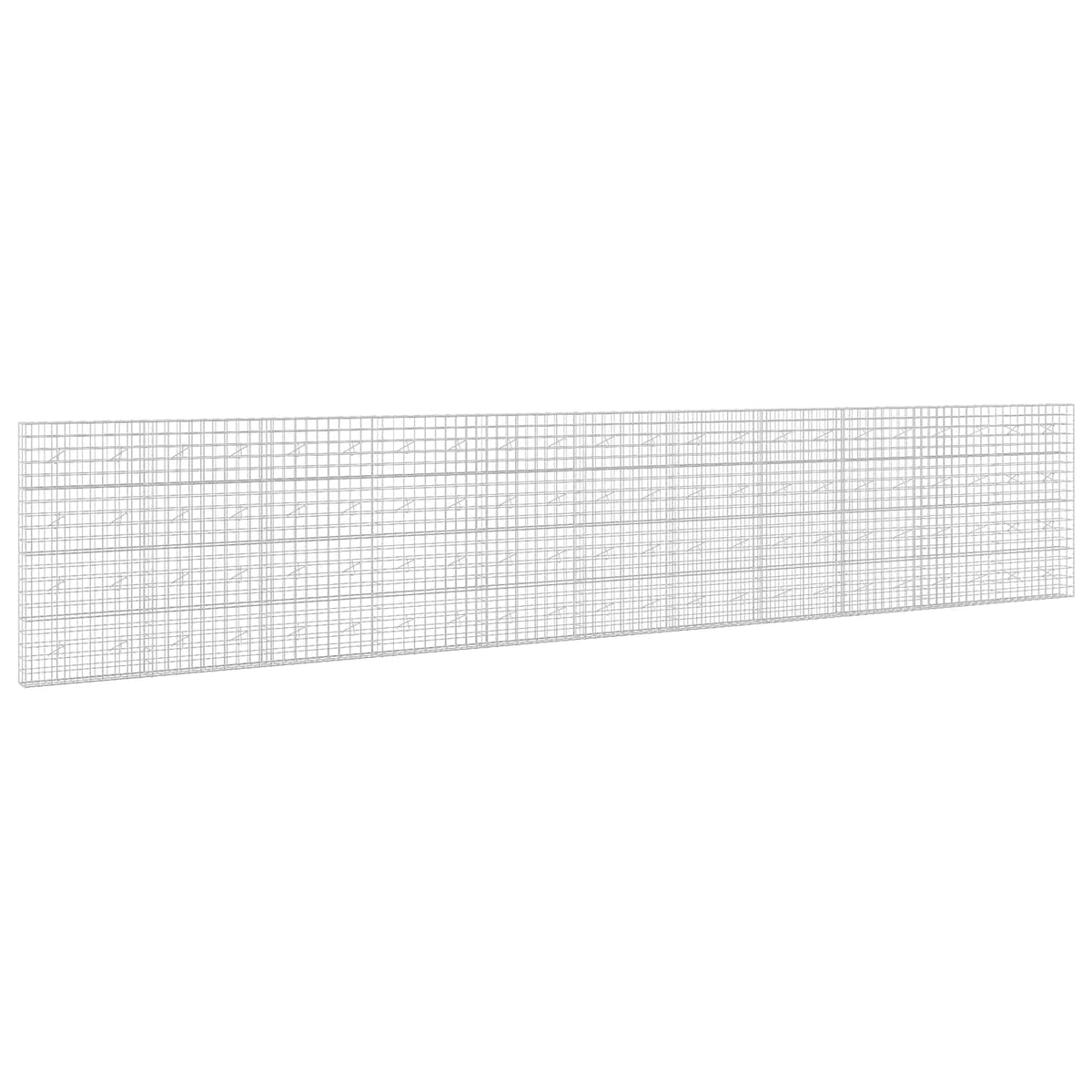 Gabionas su 5 mm viela ir 10x10 cm tinkleliu 1100x20x200 cm