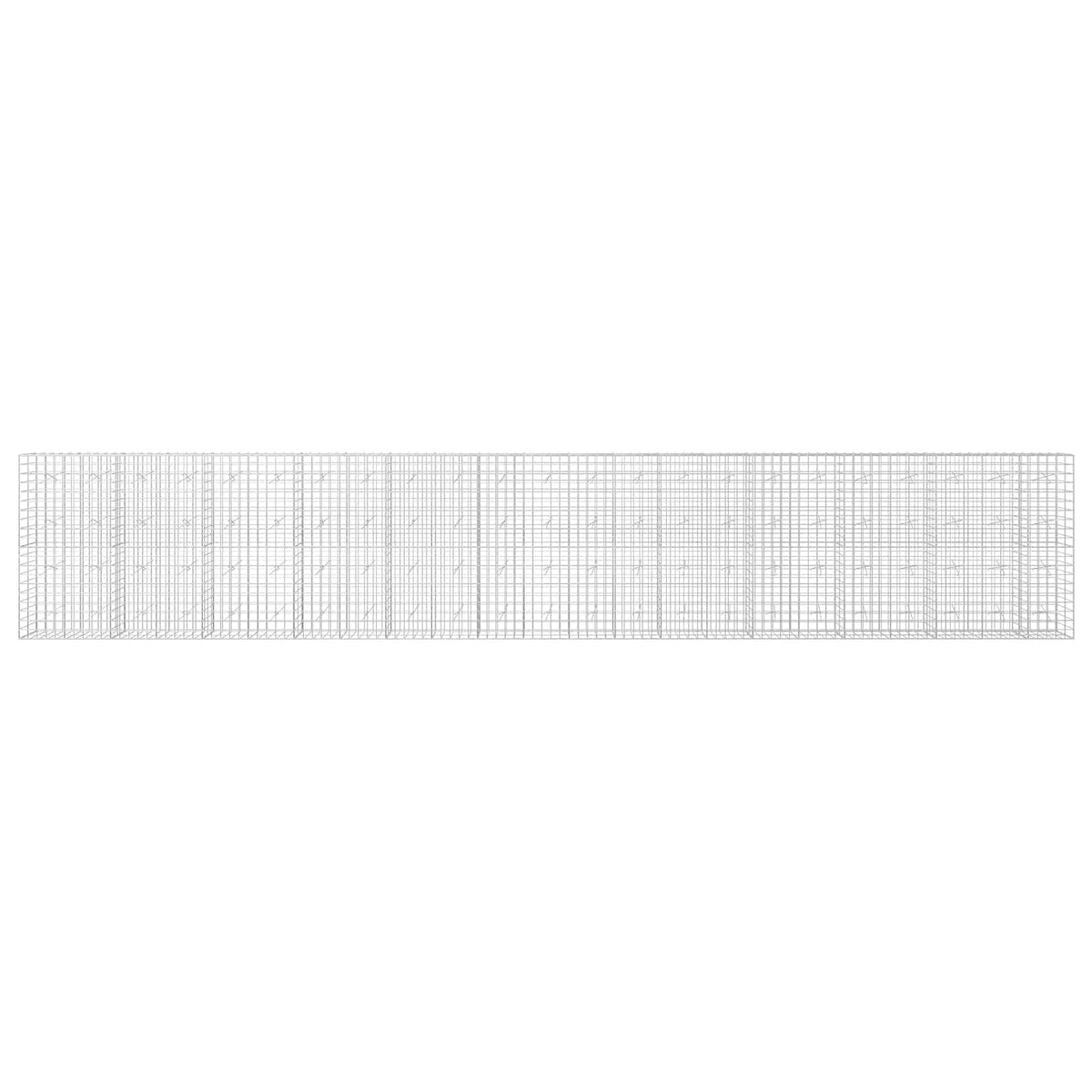 Gabionas su 5 mm viela ir 10x10 cm tinkleliu 1150x20x200 cm