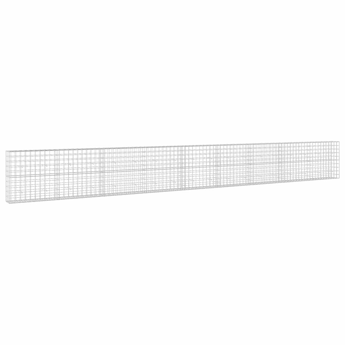 Gabionas su 5 mm viela ir 10x10 cm tinkleliu 900x30x100 cm