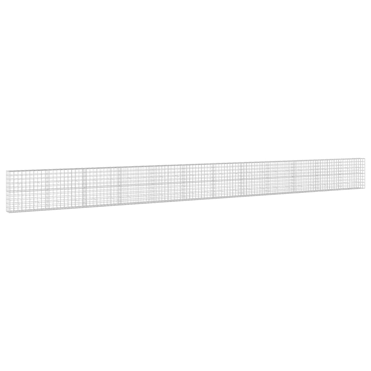 Gabionas su 5 mm viela ir 10x10 cm tinkleliu 1200x30x100 cm