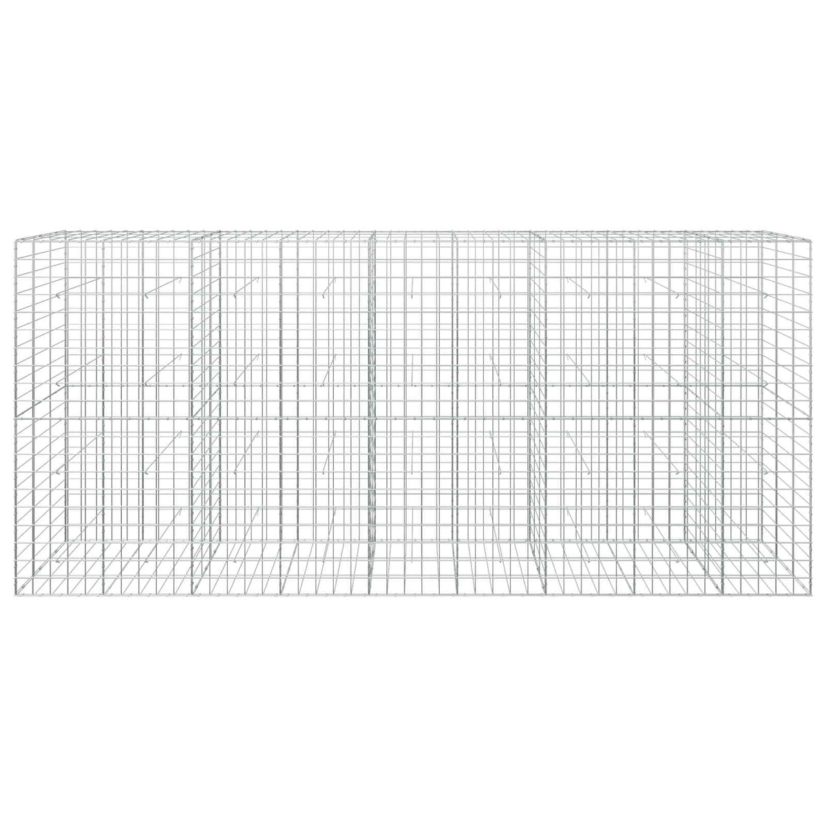 Gabionas su 5 mm viela ir 10x10 cm tinkleliu 450x30x200 cm
