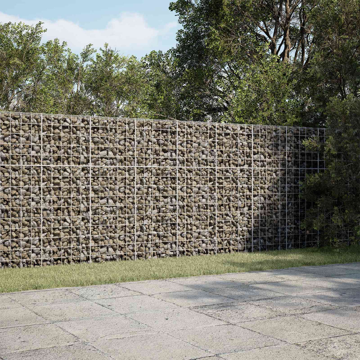 Gabionas su 5 mm viela ir 10x10 cm tinkleliu 200x50x150 cm