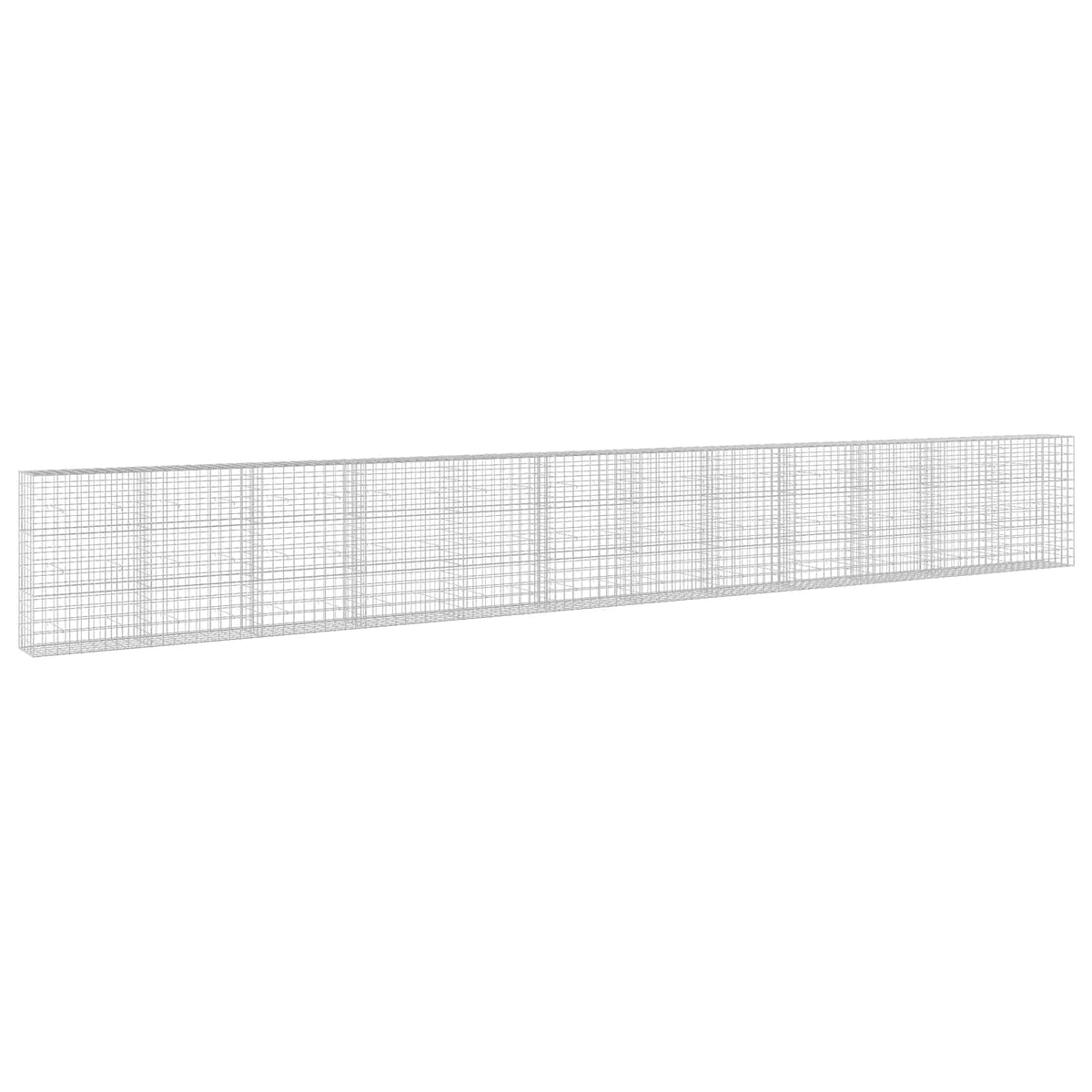 Gabionas su 5 mm viela ir 10x10 cm tinkleliu 1200x50x150 cm