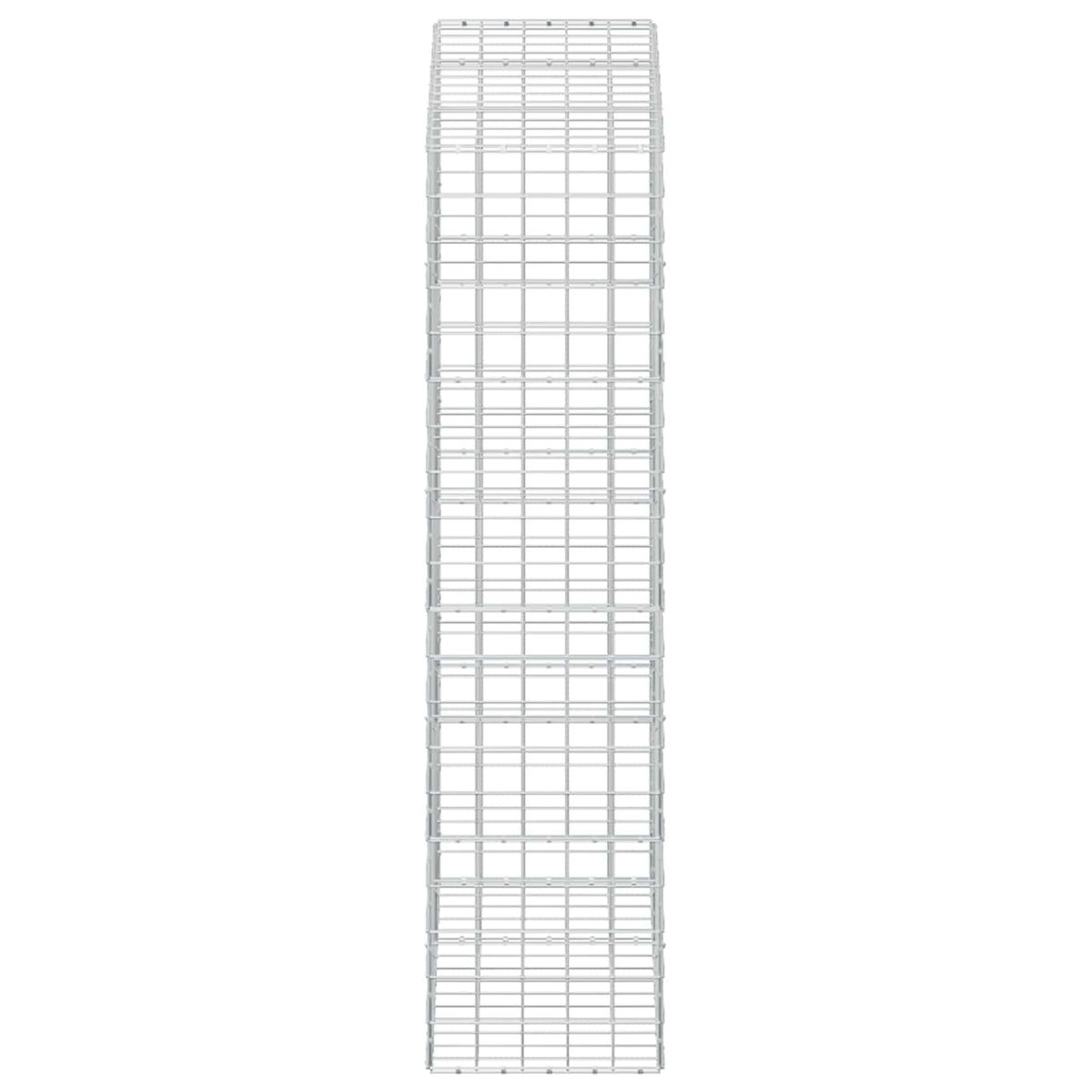 Gabionas su 5 mm viela ir 10x10 cm tinkleliu 150x50x200 cm