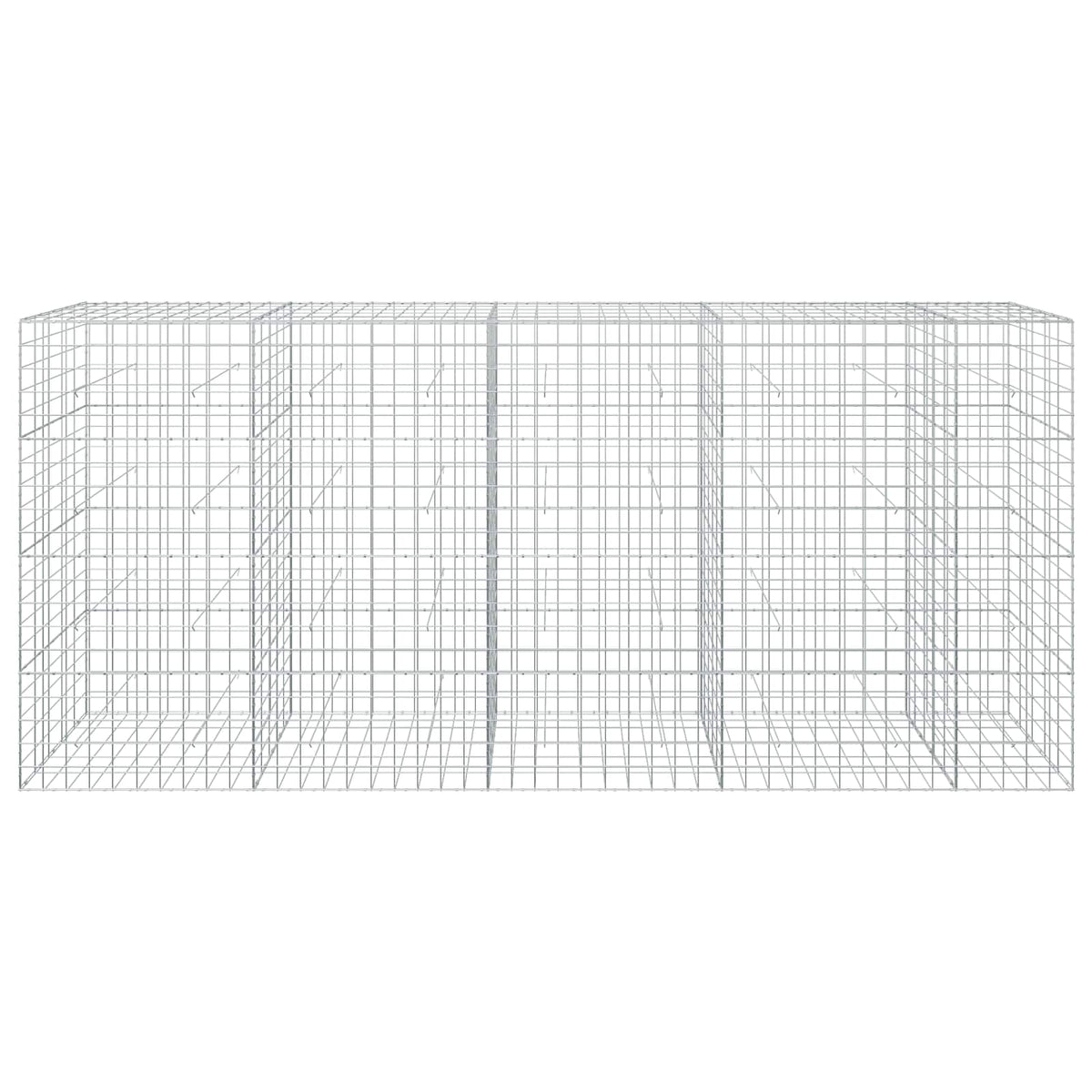 Gabionas su 5 mm viela ir 10x10 cm tinkleliu 450x50x200 cm