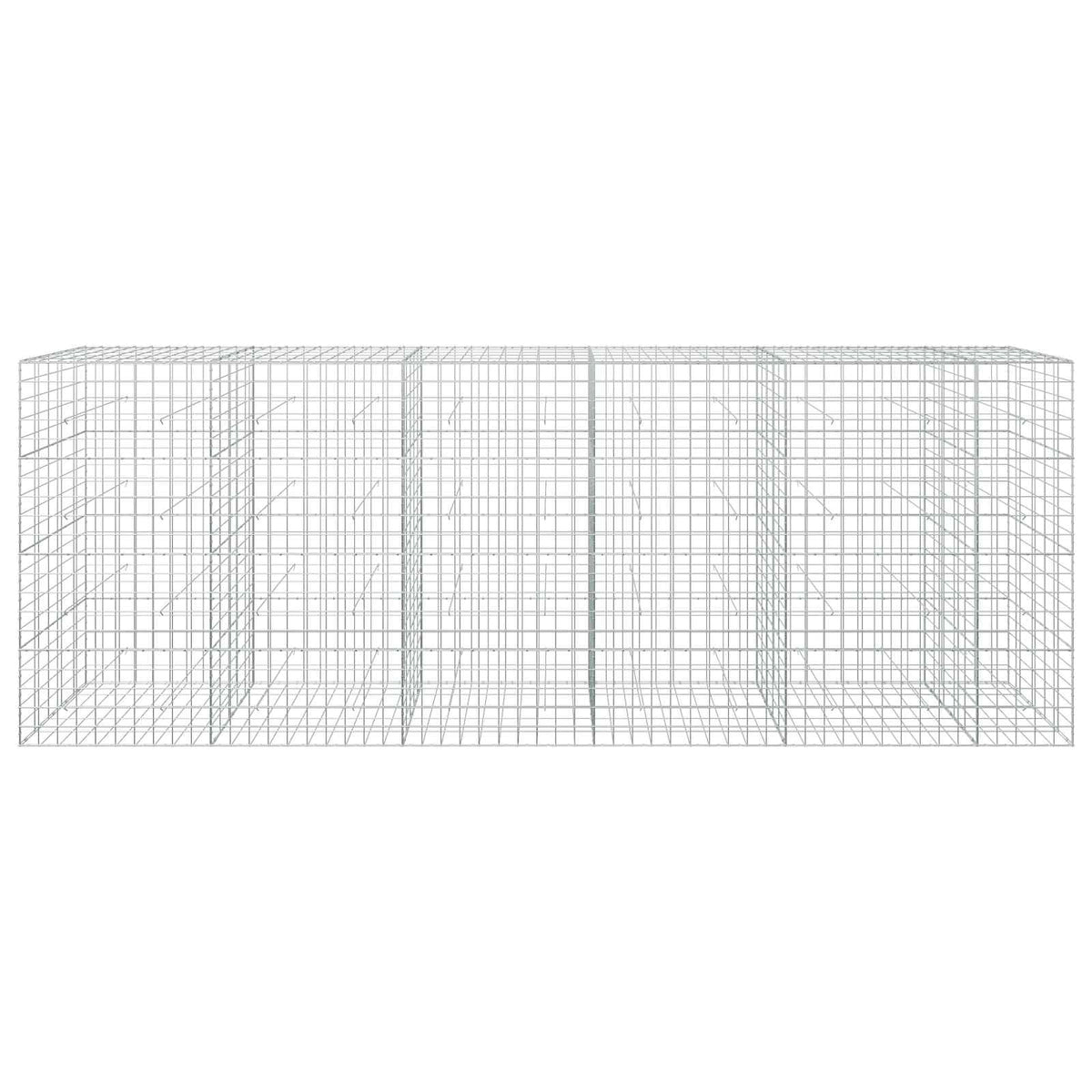 Gabionas su 5 mm viela ir 10x10 cm tinkleliu 550x50x200 cm