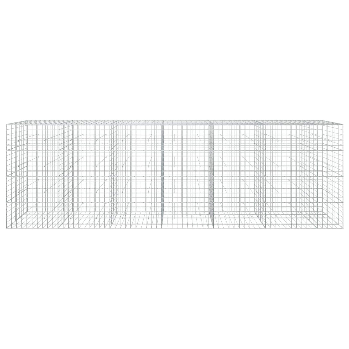Gabionas su 5 mm viela ir 10x10 cm tinkleliu 650x50x200 cm