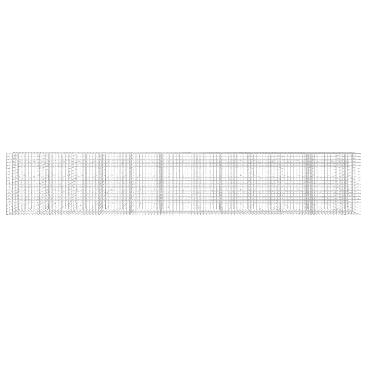 Gabionas su 5 mm viela ir 10x10 cm tinkleliu 1150x50x200 cm