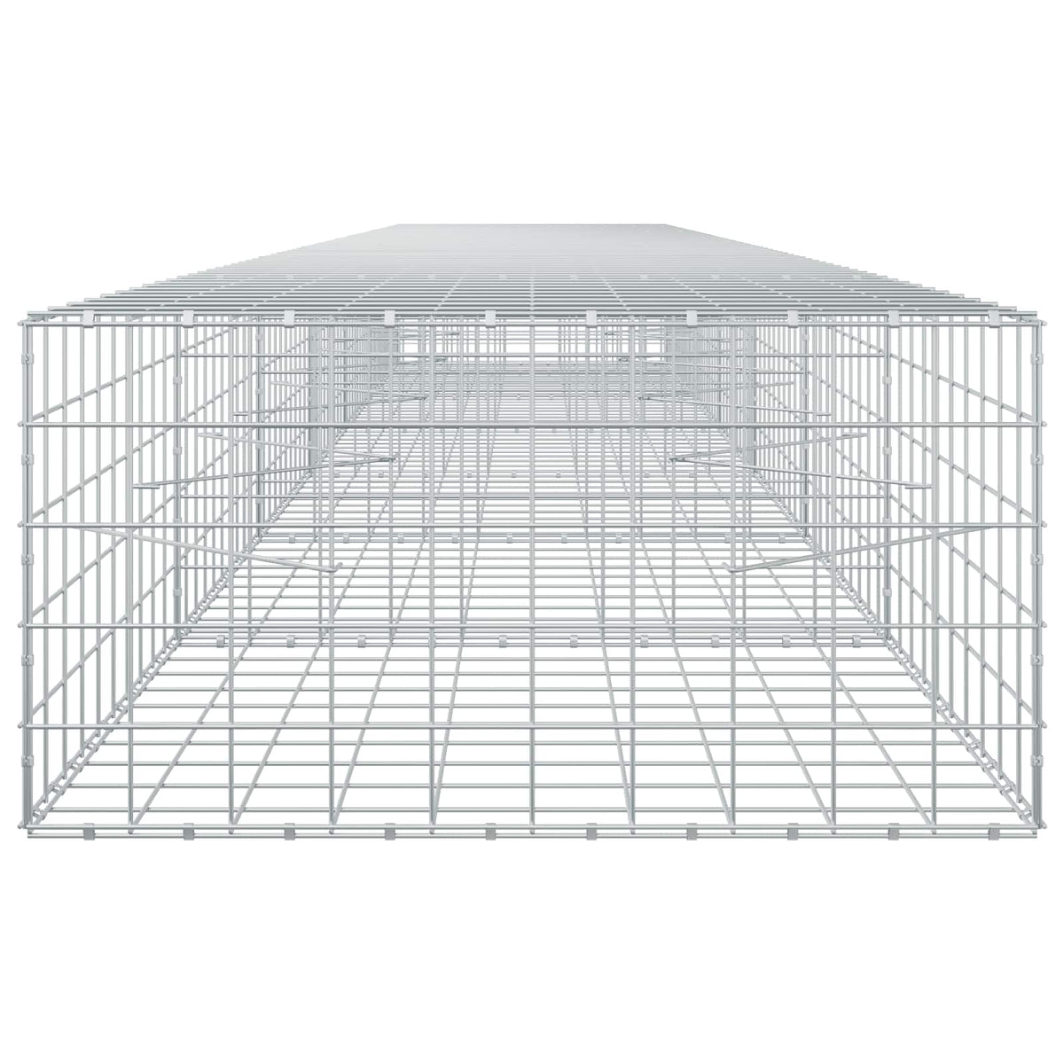 Gabionas su 5 mm viela ir 10x10 cm tinkleliu 650x100x50 cm