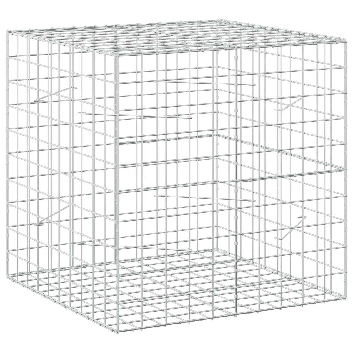 Gabionas su 5 mm viela ir 10x10 cm tinkleliu 100x100x100 cm