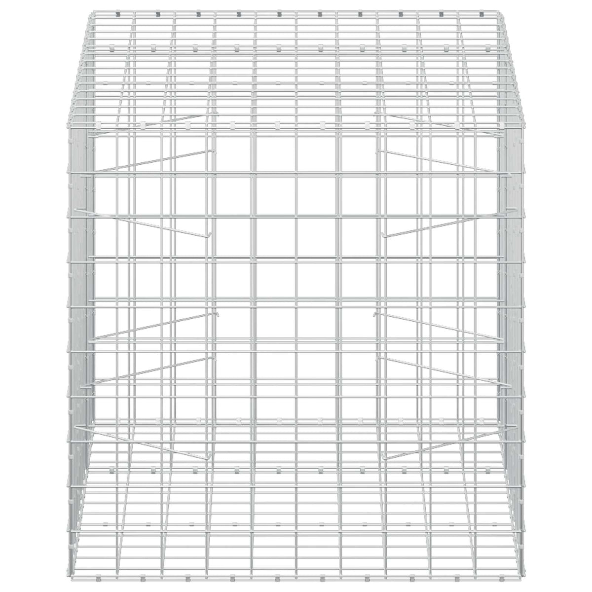 Gabionas su 5 mm viela ir 10x10 cm tinkleliu 150x100x100 cm