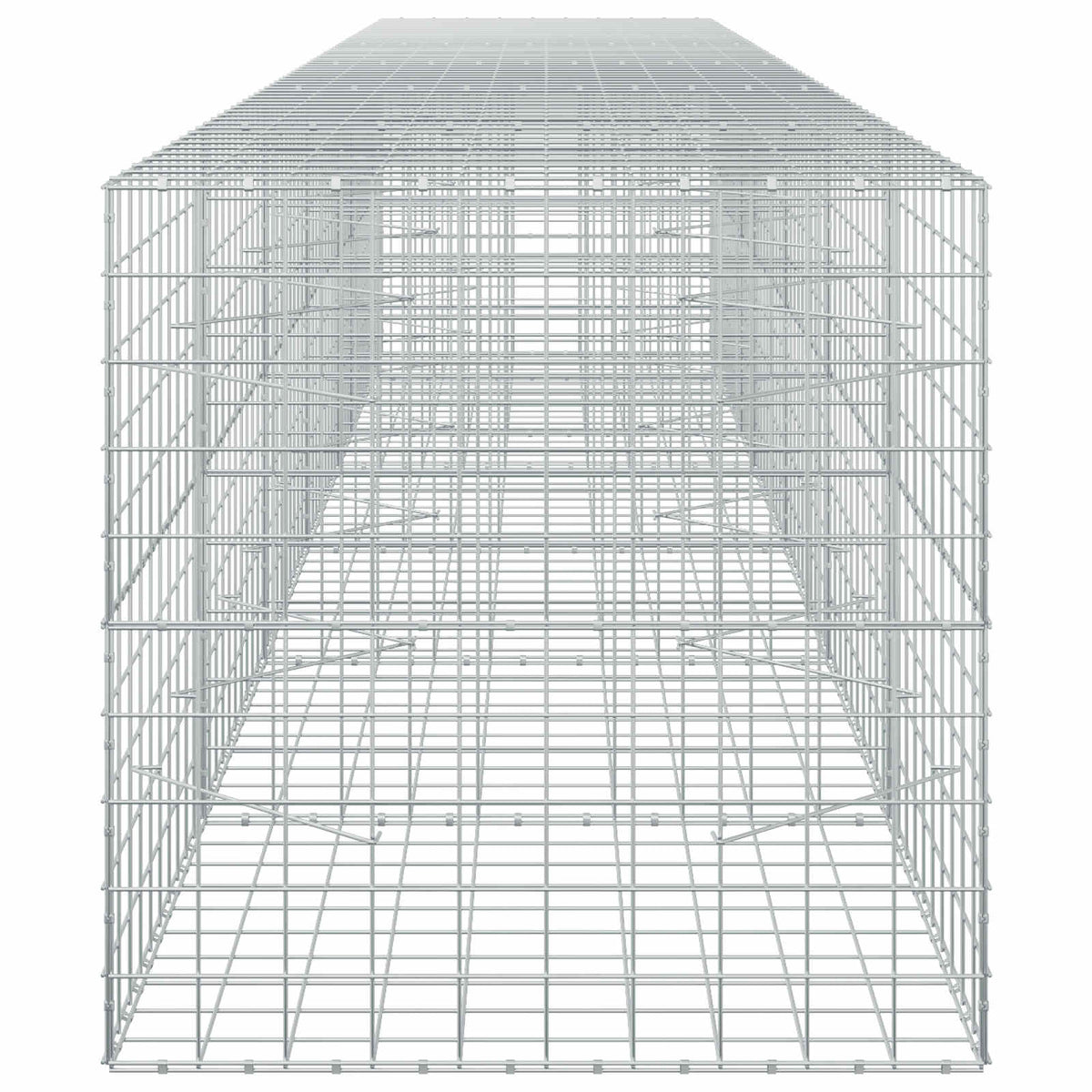 Gabionas su 5 mm viela ir 10x10 cm tinkleliu 550x100x100 cm