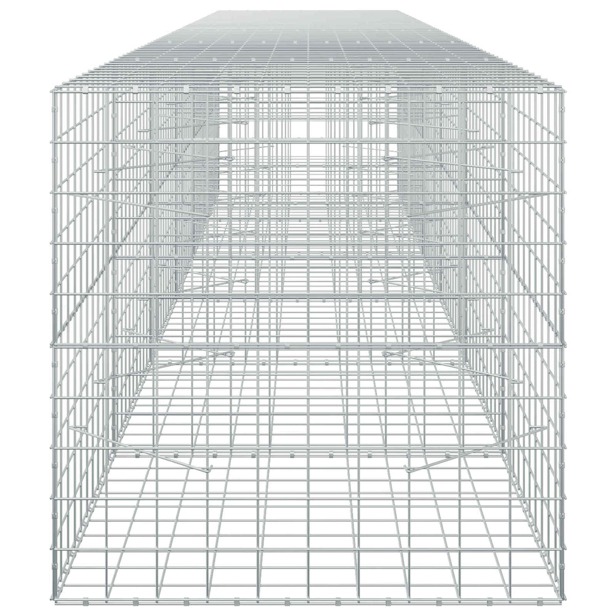 Gabionas su 5 mm viela ir 10x10 cm tinkleliu 600x100x100 cm
