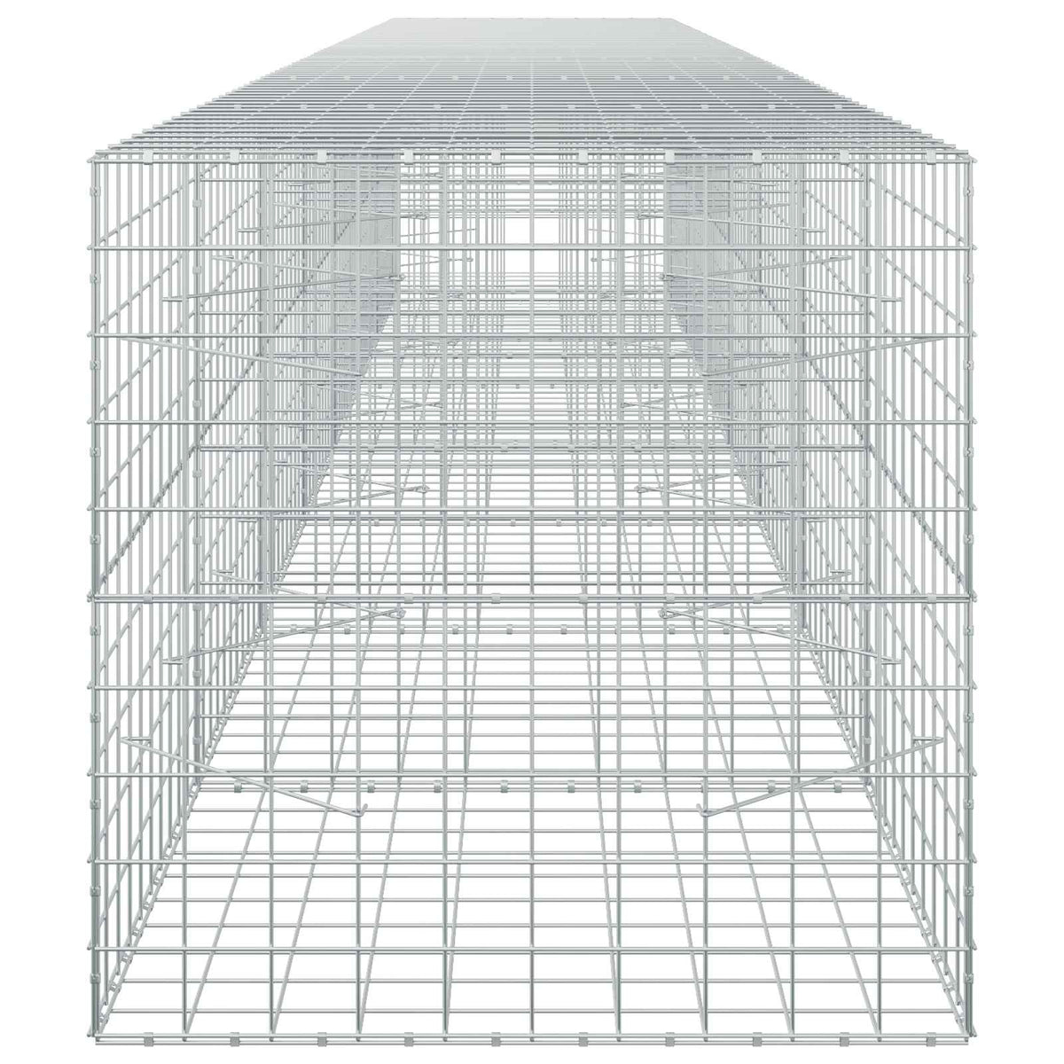 Gabionas su 5 mm viela ir 10x10 cm tinkleliu 700x100x100 cm