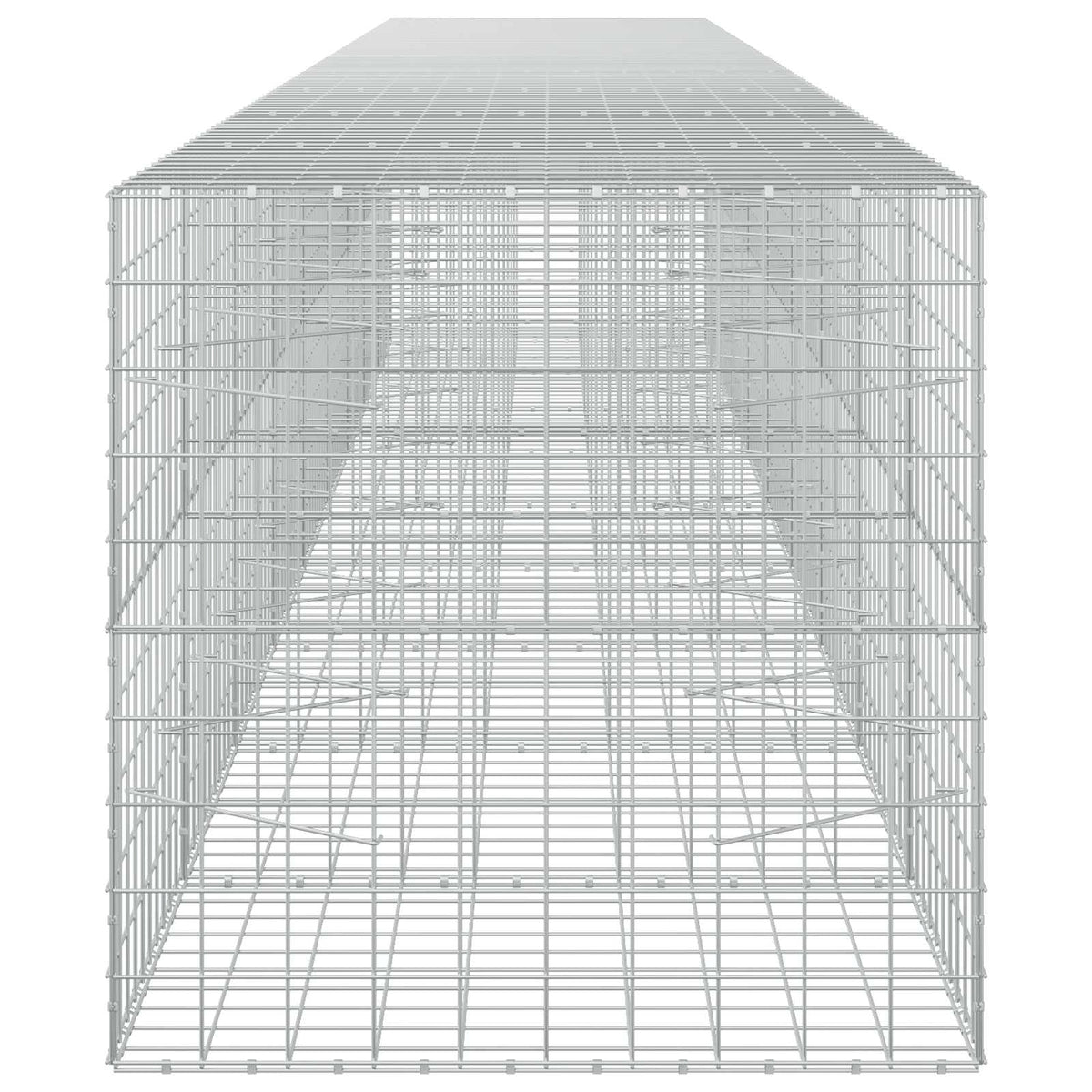 Gabionas su 5 mm viela ir 10x10 cm tinkleliu 900x100x100 cm