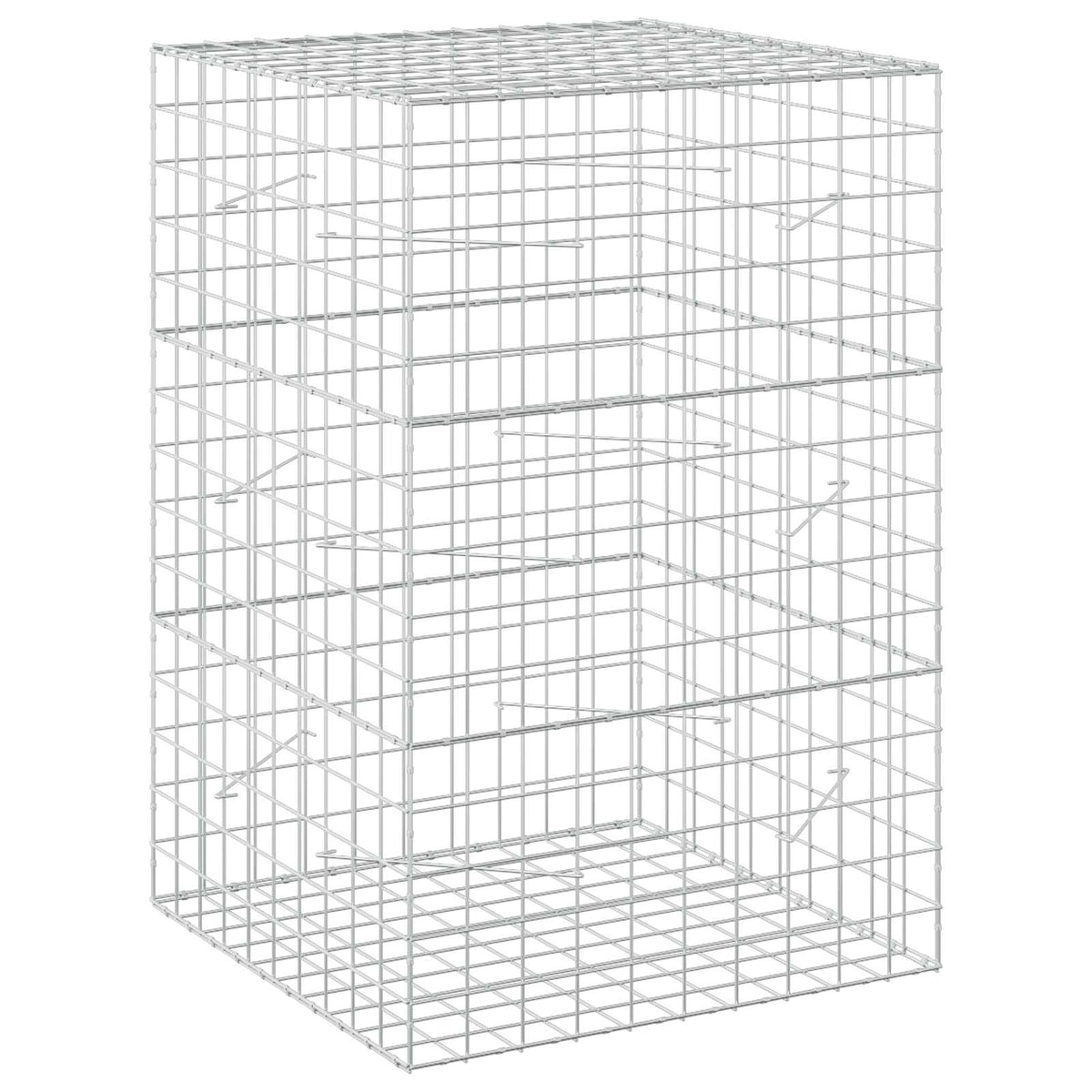 Gabionas su 5 mm viela ir 10x10 cm tinkleliu 100x100x150 cm