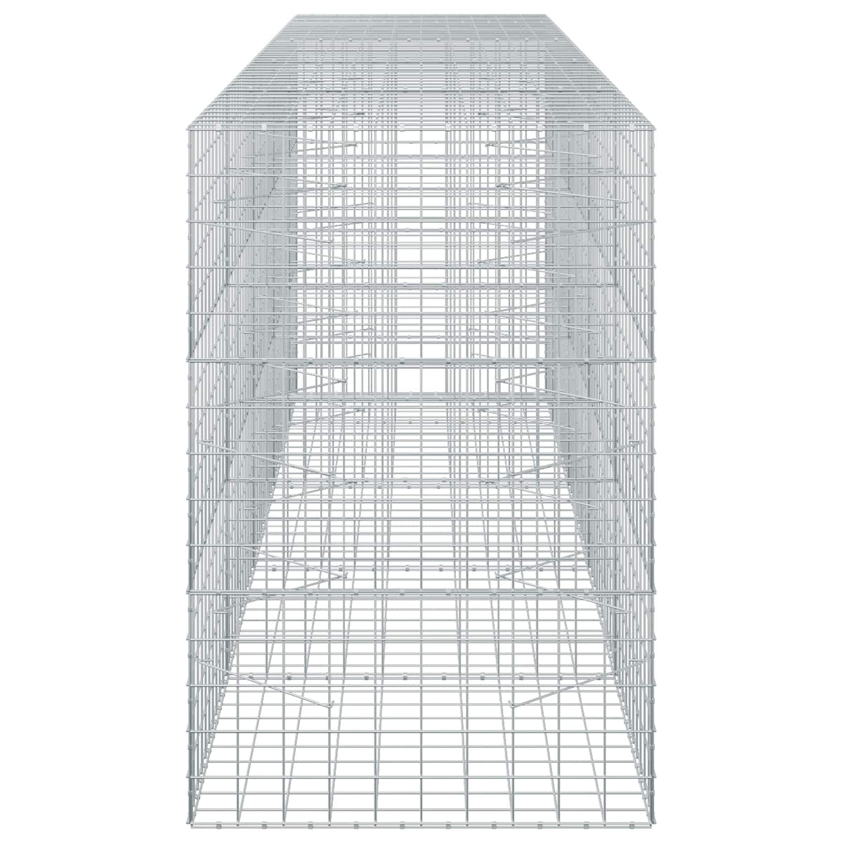 Gabionas su 5 mm viela ir 10x10 cm tinkleliu 450x100x150 cm