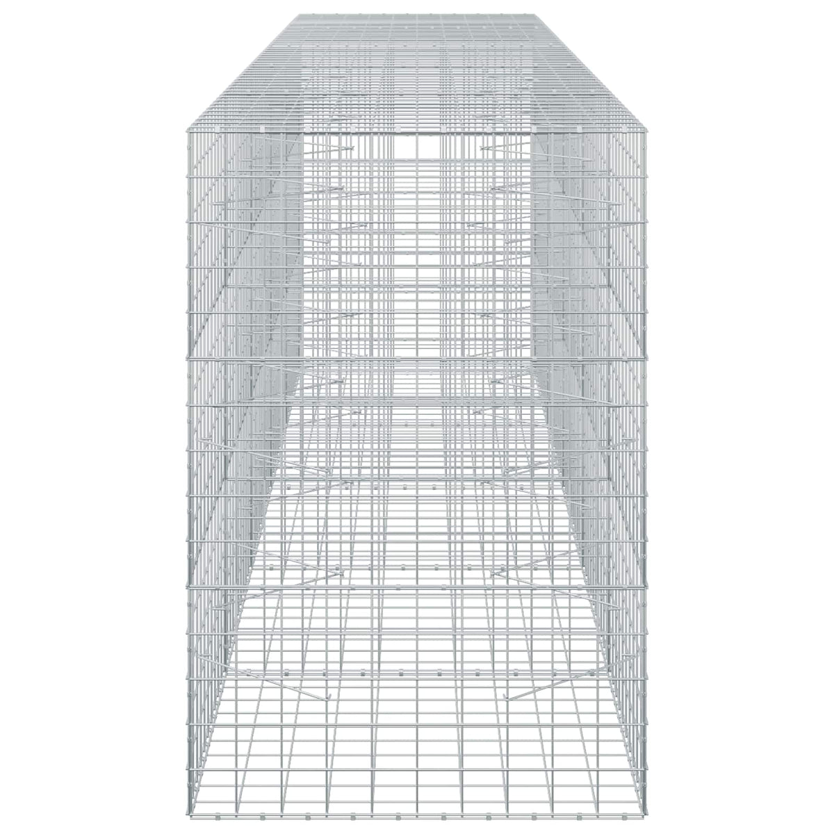 Gabionas su 5 mm viela ir 10x10 cm tinkleliu 500x100x150 cm