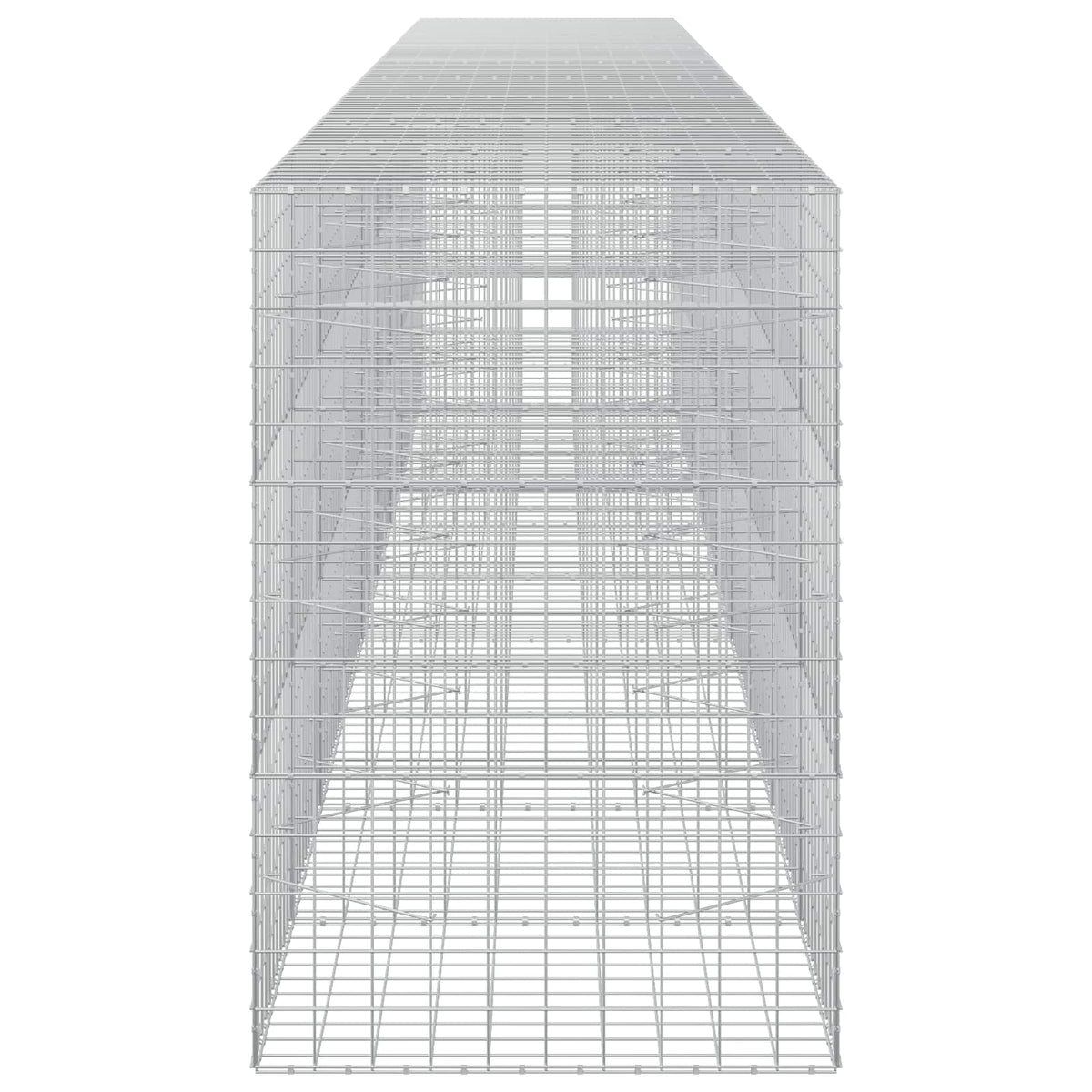 Gabionas su 5 mm viela ir 10x10 cm tinkleliu 900x100x150 cm