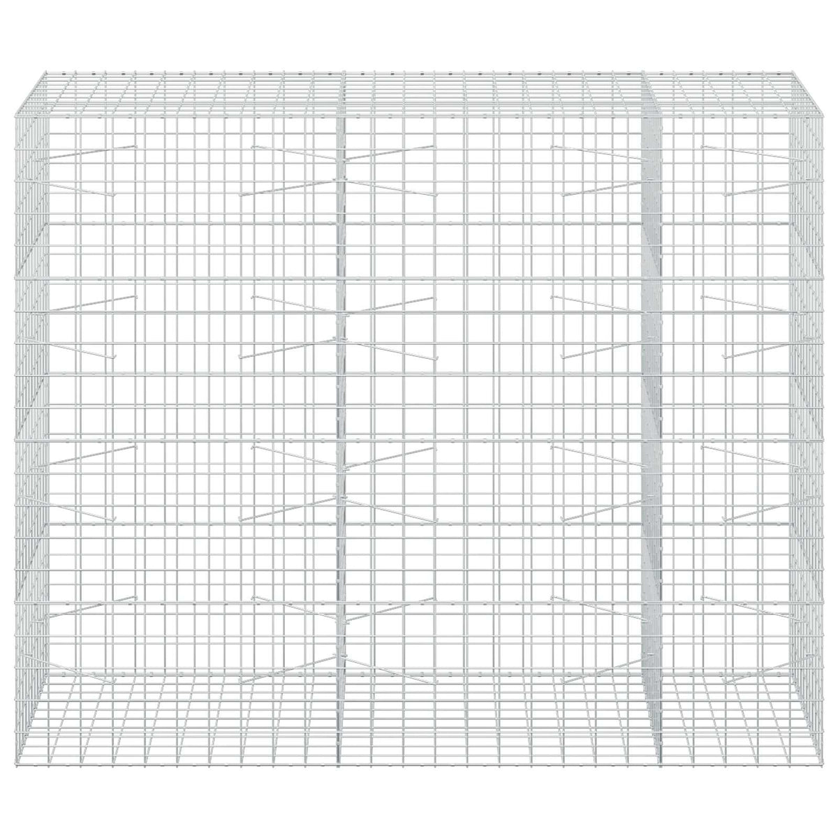 Gabionas su 5 mm viela ir 10x10 cm tinkleliu 250x100x200 cm