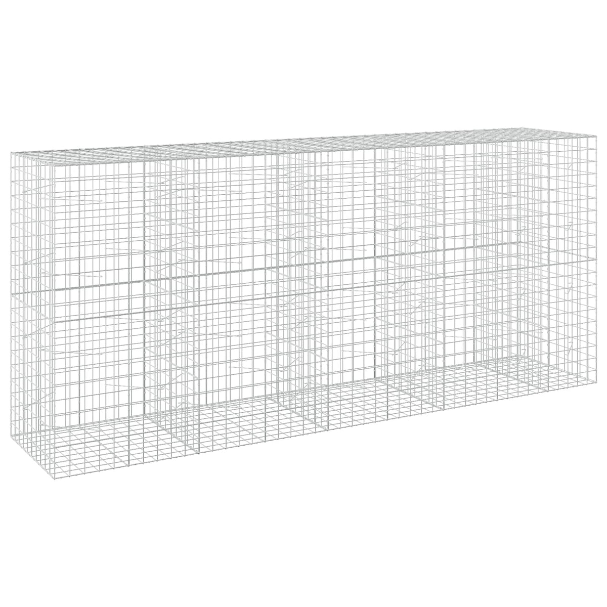 Gabionas su 5 mm viela ir 10x10 cm tinkleliu 450x100x200 cm