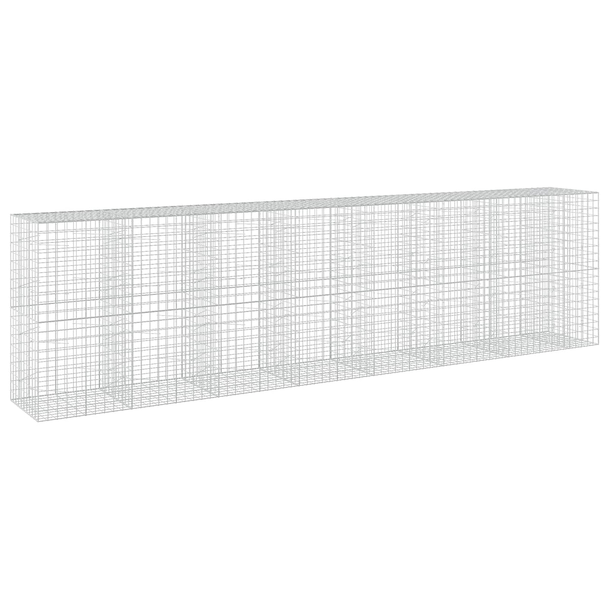 Gabionas su 5 mm viela ir 10x10 cm tinkleliu 750x100x200 cm