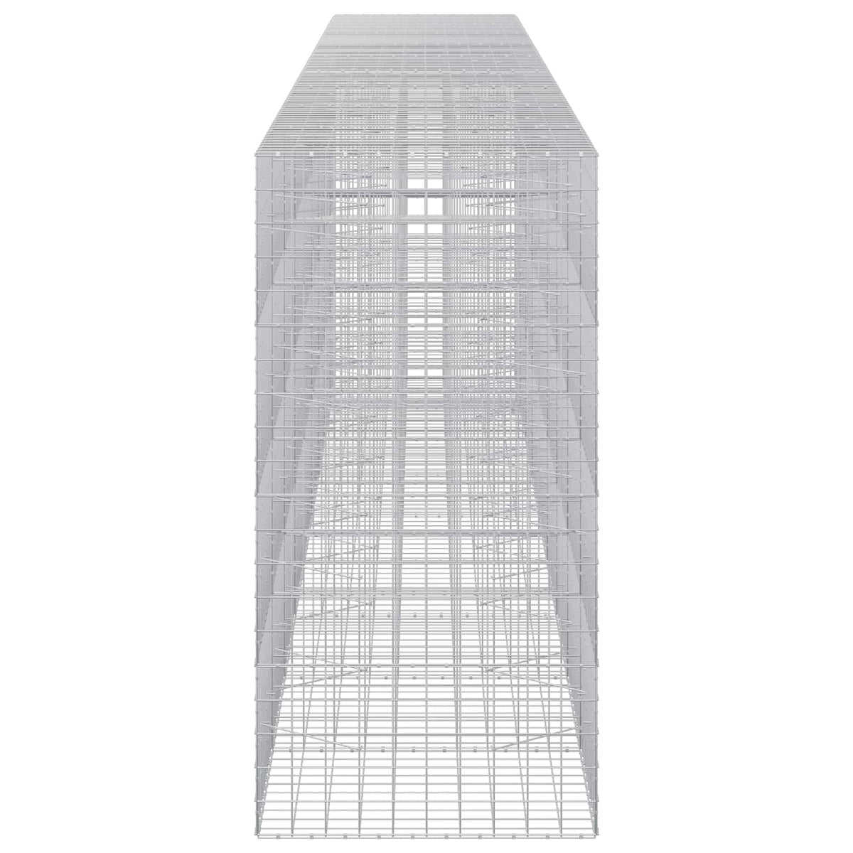 Gabionas su 5 mm viela ir 10x10 cm tinkleliu 900x100x200 cm