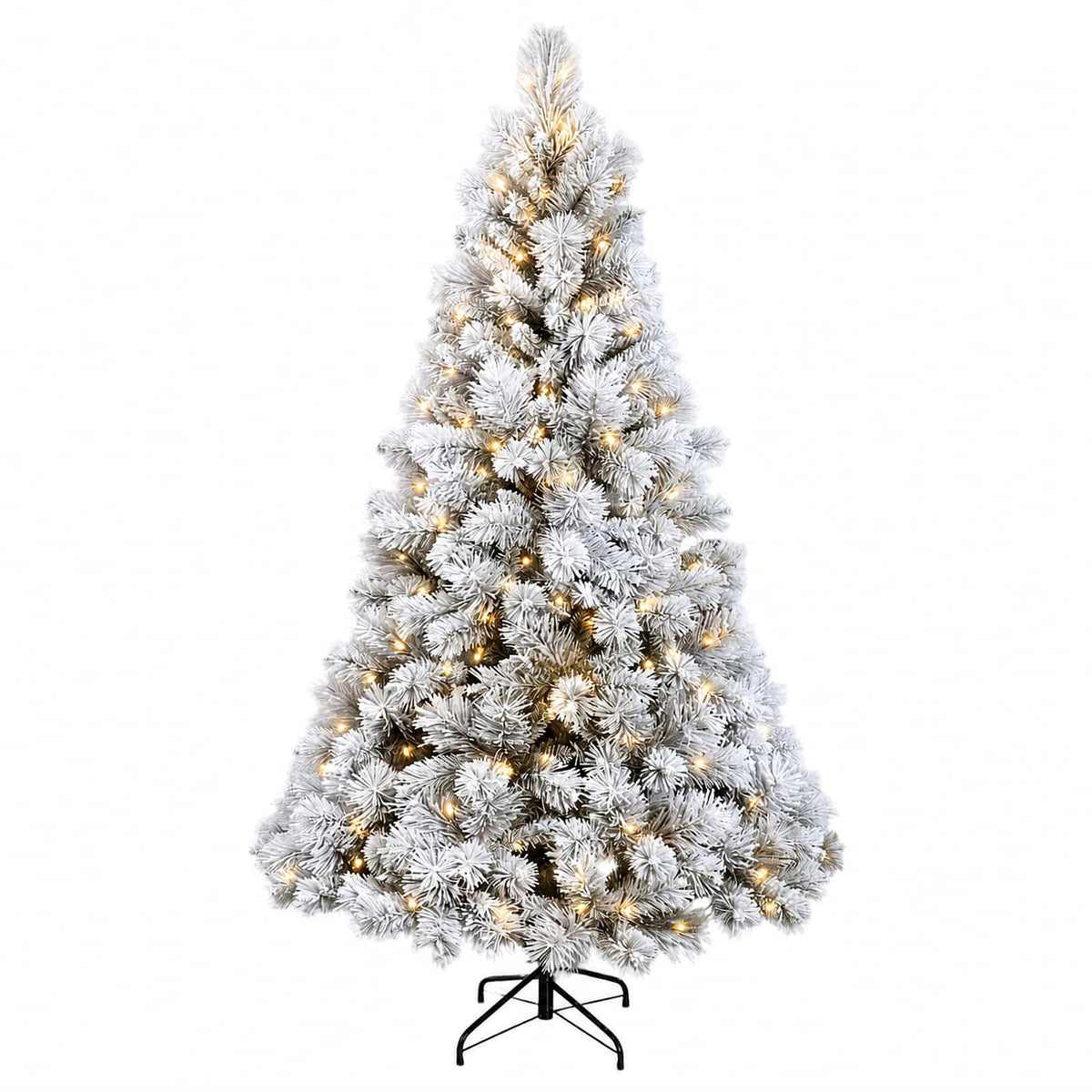 Dirbtinė Sulankstoma Kalėdų Eglutė 120 cm 150 LED Šilta balta