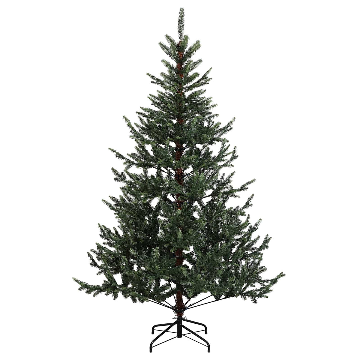Dirbtinė Sulankstoma Kalėdų Eglutė 120 cm 150 LED Šilta balta