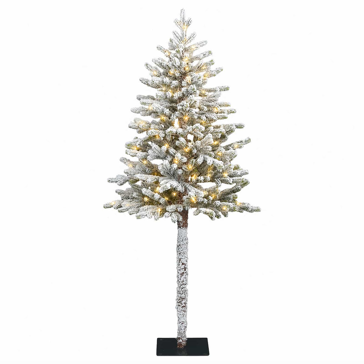 Dirbtinė Sulankstoma Kalėdų Eglutė 150 cm 150 LED Šilta balta