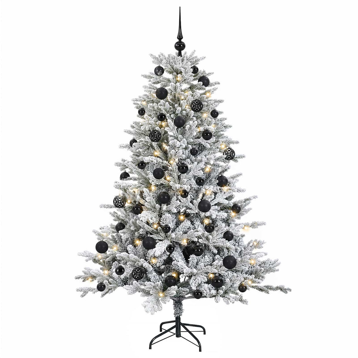 Dirbtinė kalėdinė eglutė su rutuliuku 150 cm 150 LED
