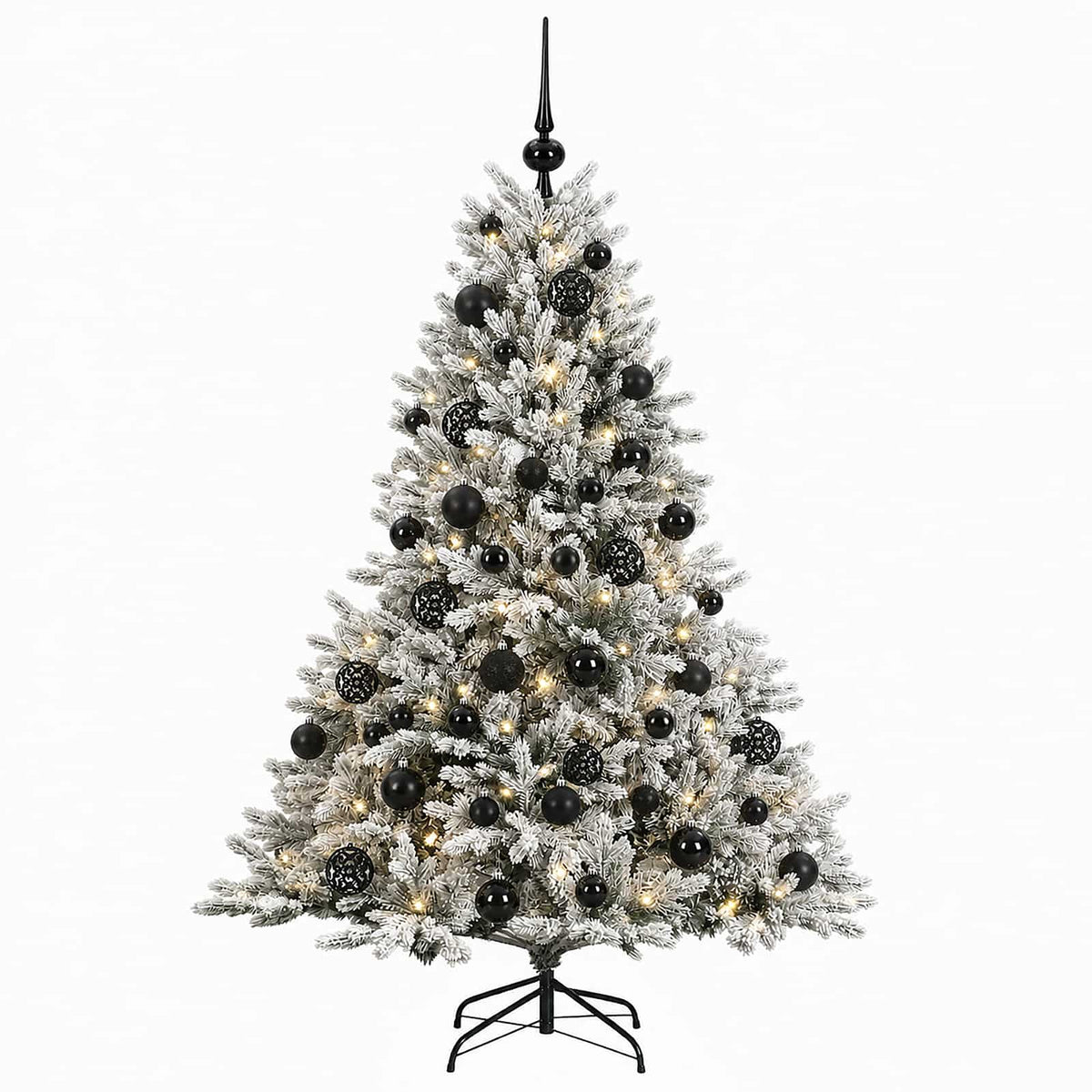 Dirbtinė kalėdinė eglutė su rutuliuku 150 cm 150 LED