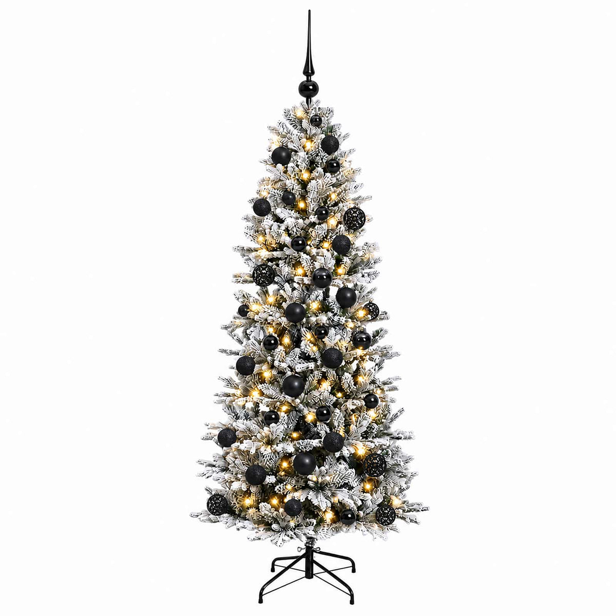 Dirbtinė kalėdinė eglutė su rutuliuku 120 cm 150 LED