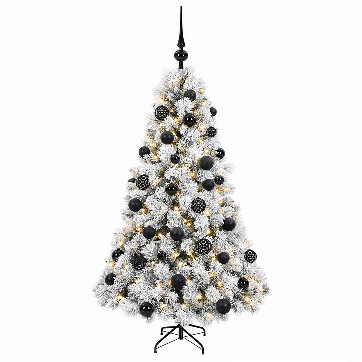 Dirbtinė kalėdinė eglutė su rutuliuku 120 cm 150 LED