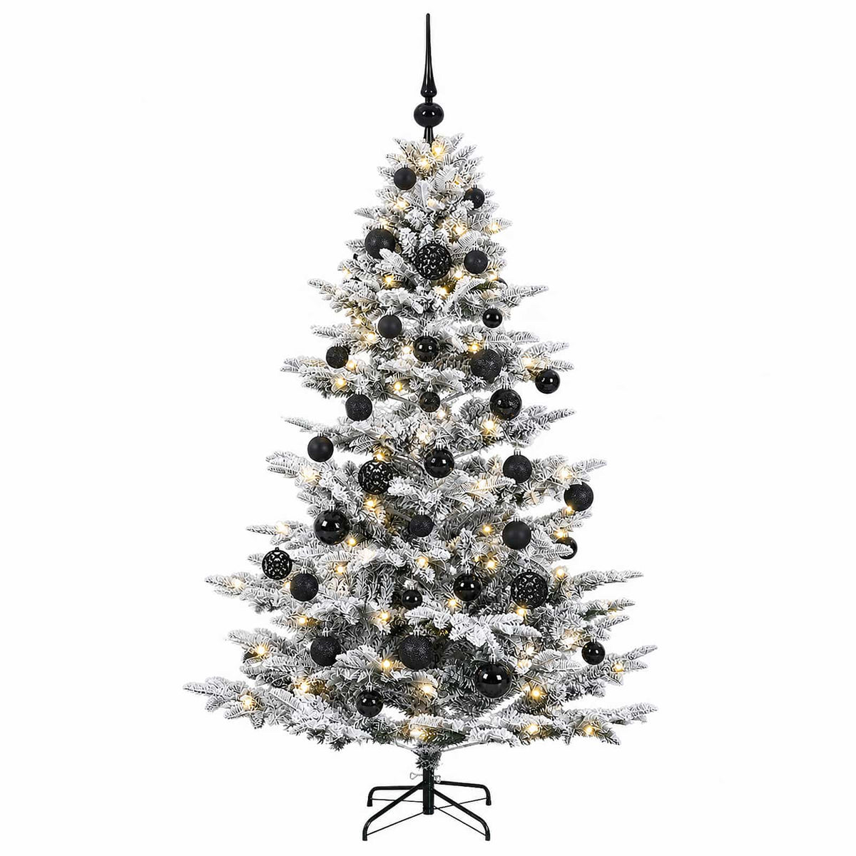 Dirbtinė kalėdinė eglutė su rutuliuku 150 cm 150 LED