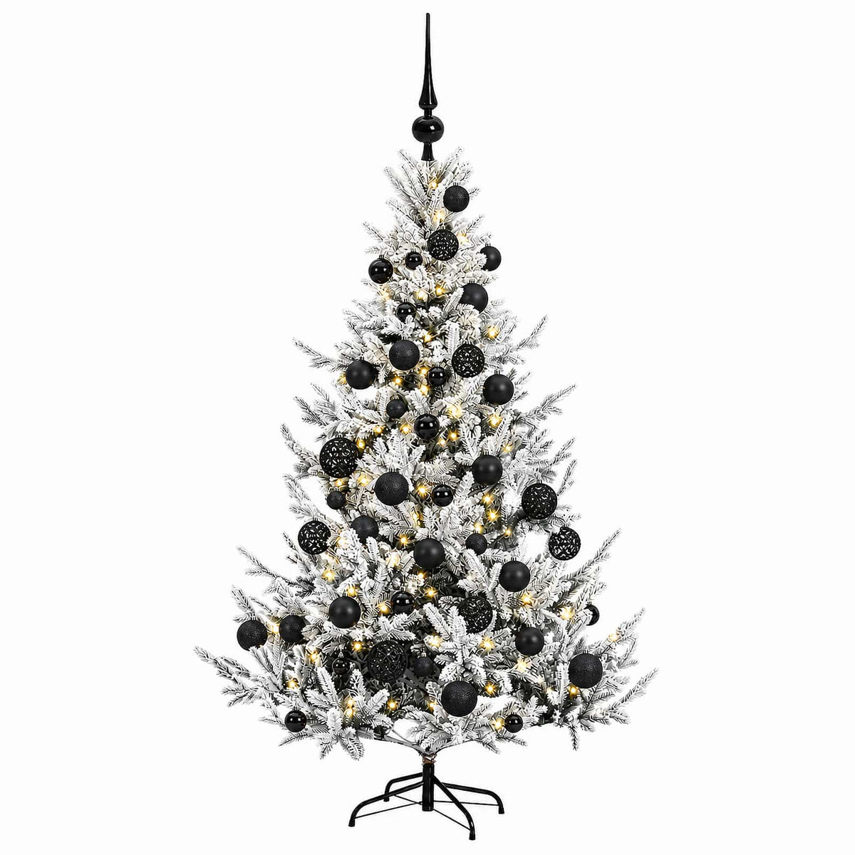 Dirbtinė kalėdinė eglutė su rutuliuku 120 cm 150 LED