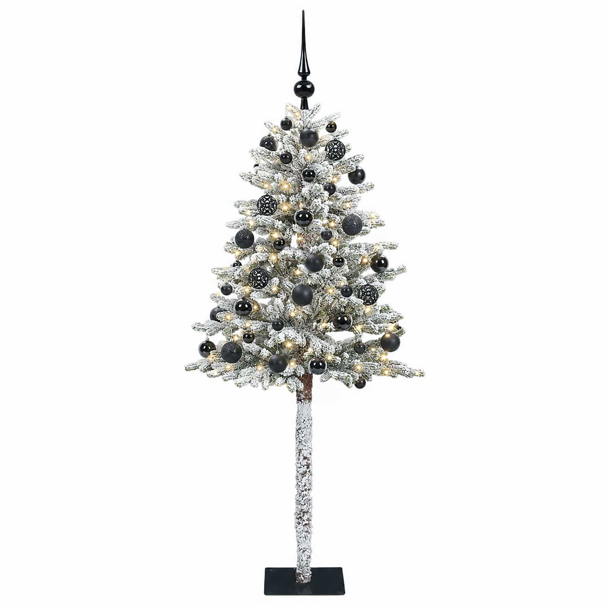 Dirbtinė Kalėdų eglutė su burbulais 120 cm 150 LED Šilta balta