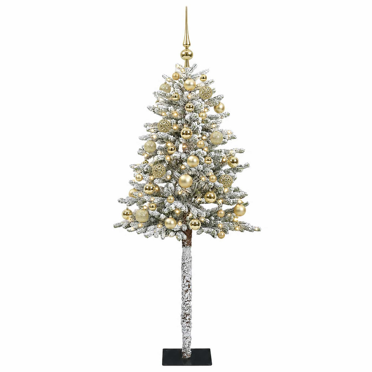 Dirbtinė Kalėdų eglutė su burbulais 120 cm 150 LED Šilta balta